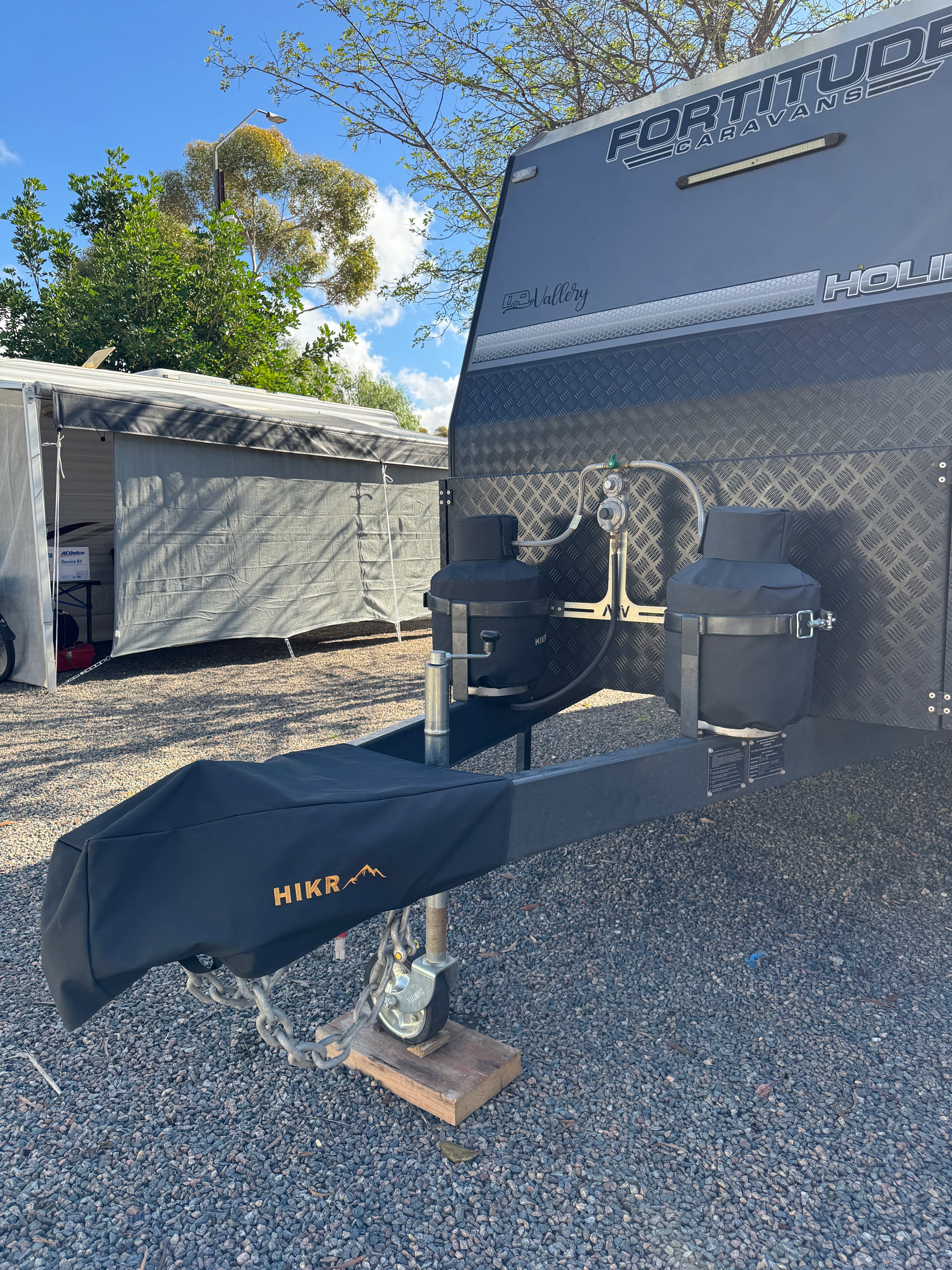 Caravan Draw Bar Cover