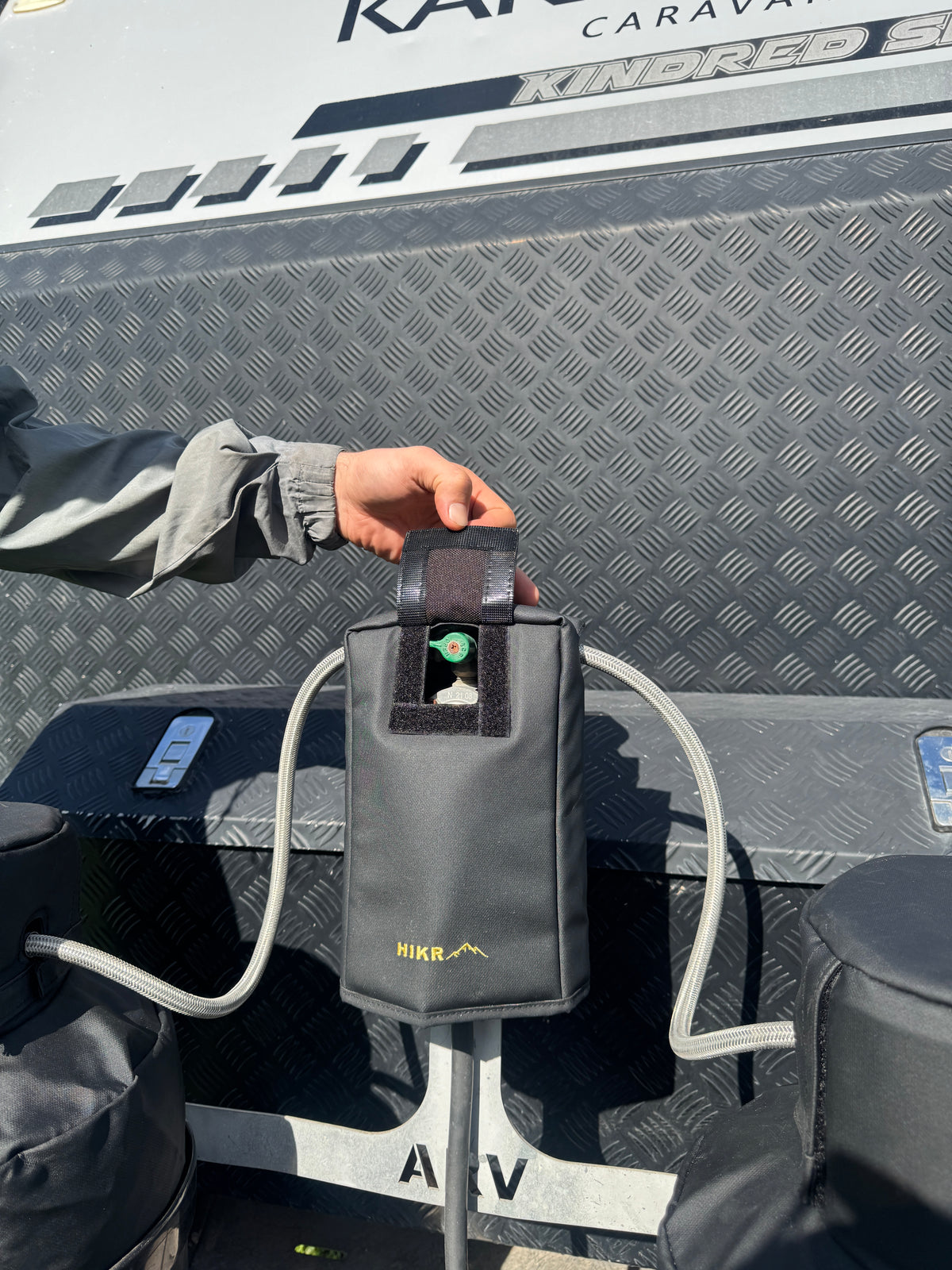 Caravan Gas Regulator Cover